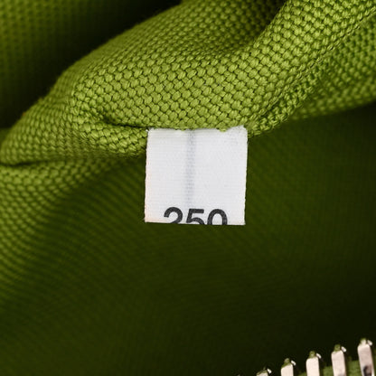 Prada Canapa Logo Embossed Large Triangle Shoulder Bag Felce 8 of 13