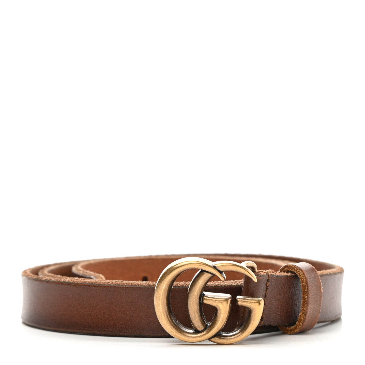 Gucci Faded Calfskin Double G 20mm Belt 85 34 Cuir 1 of 5