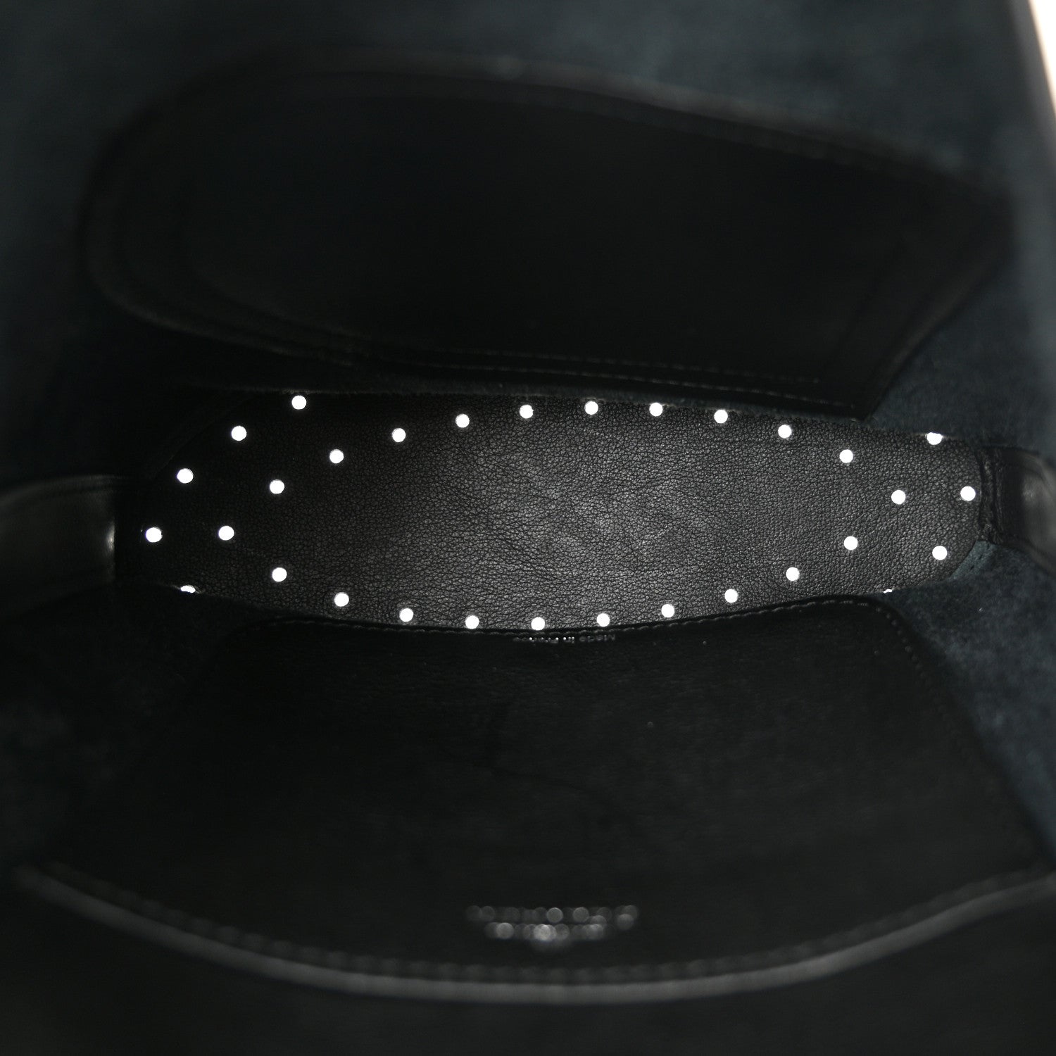 Delvaux Calfskin Mini Pin Allure Bucket Black 5 of 10