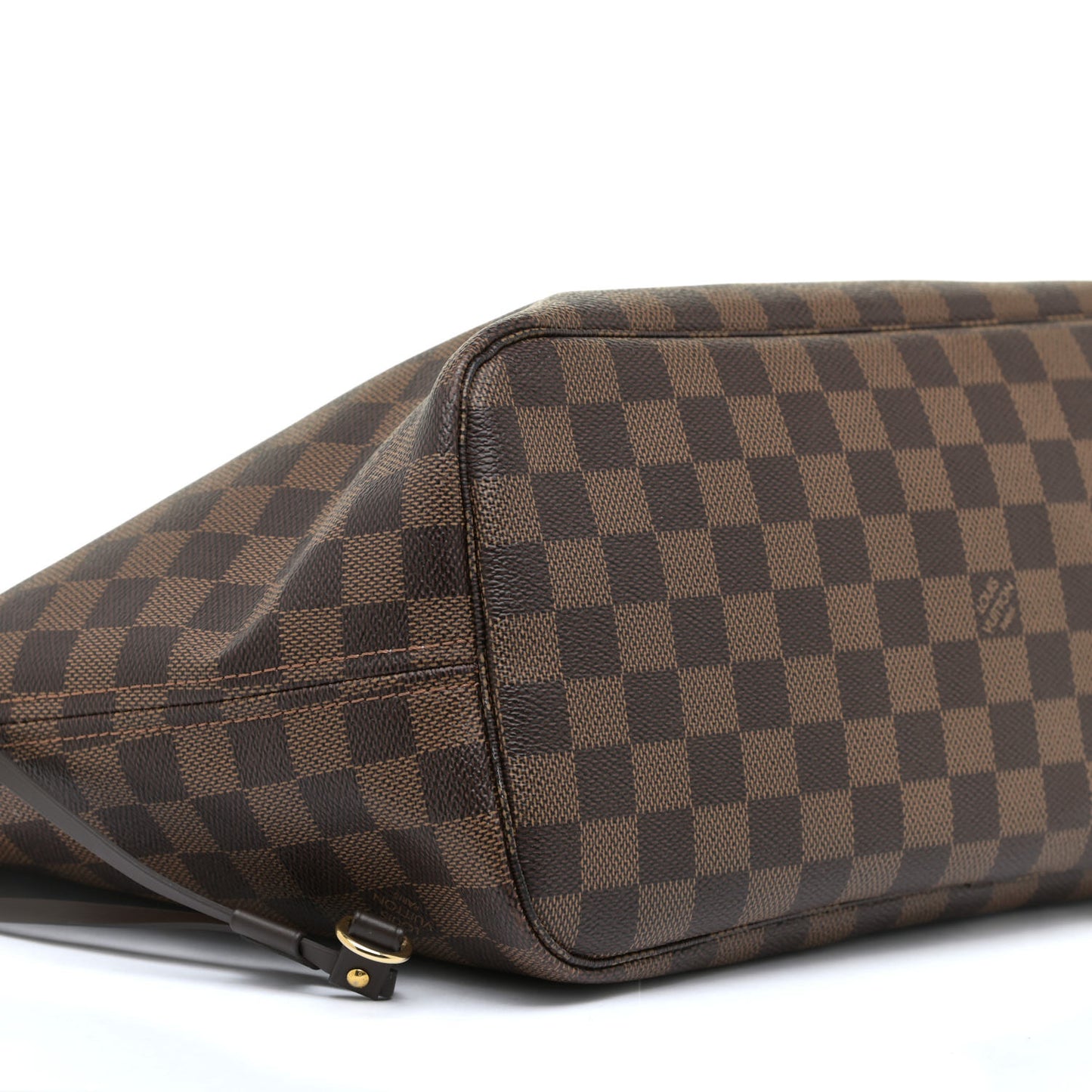 Damier Ebene Neo Neverfull MM Rose Ballerine