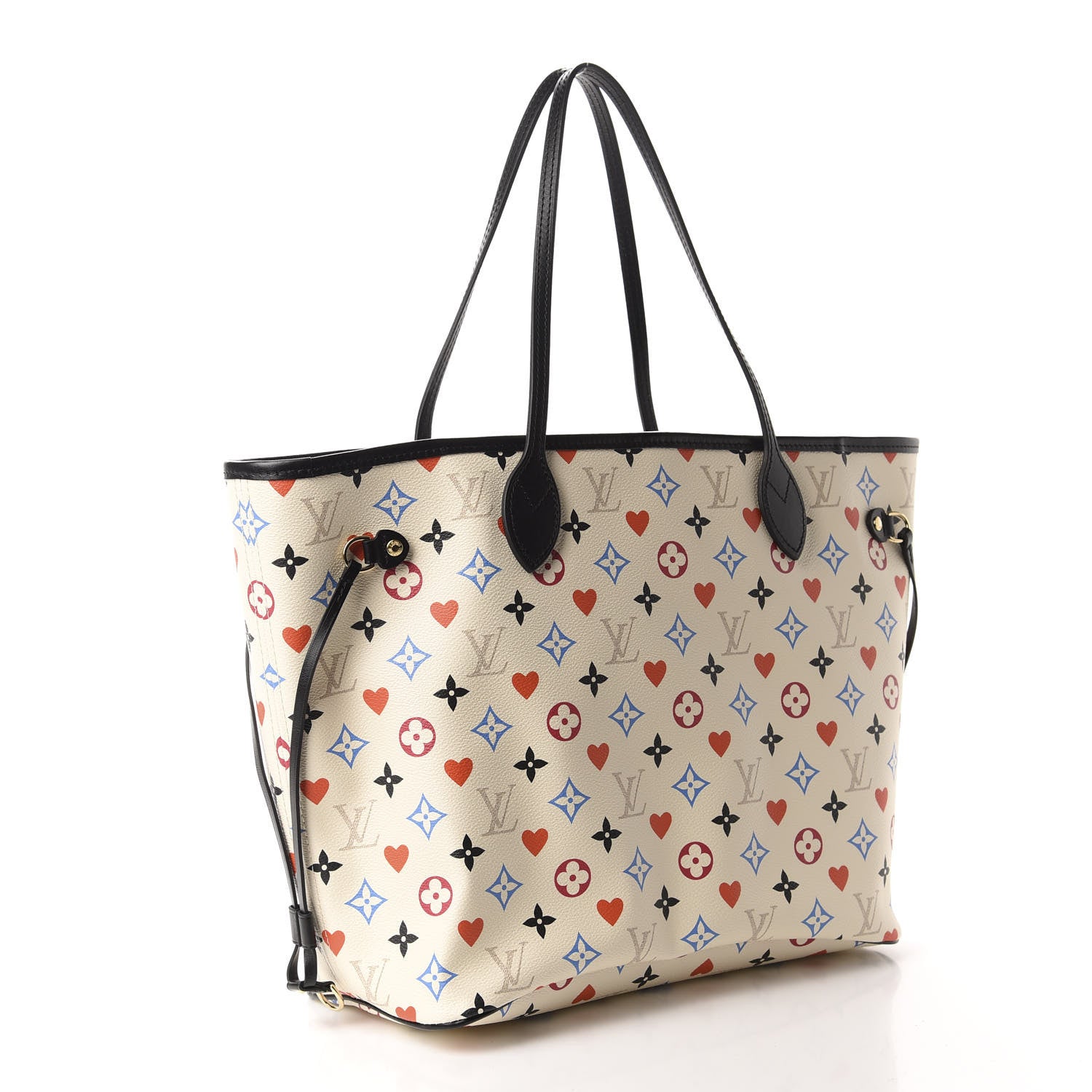 Louis Vuitton Game On Neverfull MM White 3 of 10