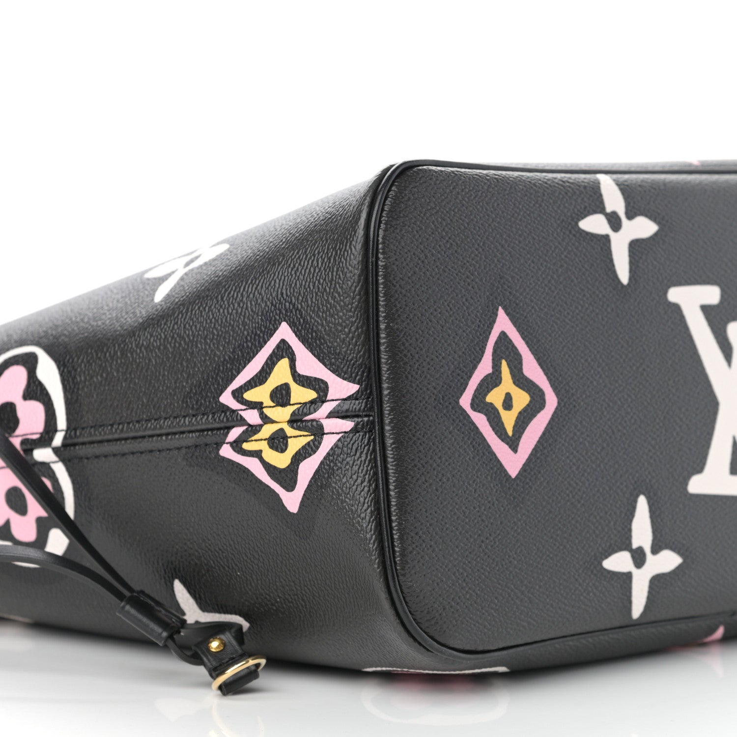 Louis Vuitton Monogram Giant Wild At Heart Neverfull MM Black 9 of 11
