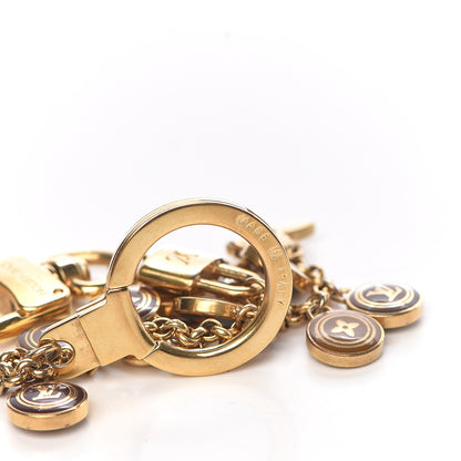 Louis Vuitton Pastilles Key Chain Bag Charm Brown 4 of 5