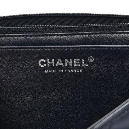 Chanel Lambskin Quilted Jumbo Single Flap Navy 5 of 11