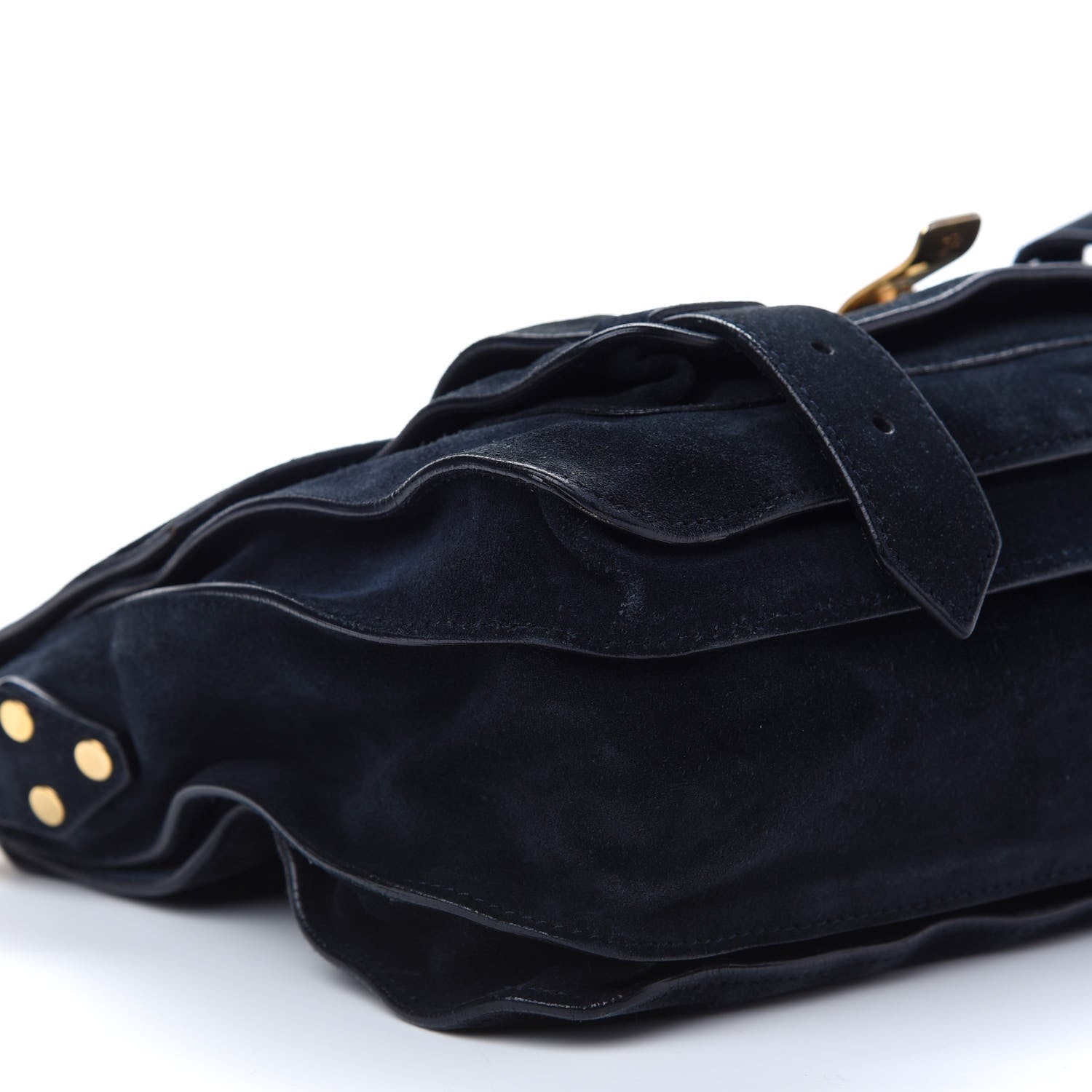 Proenza Schouler Suede Medium PS1 Satchel Navy 7 of 8