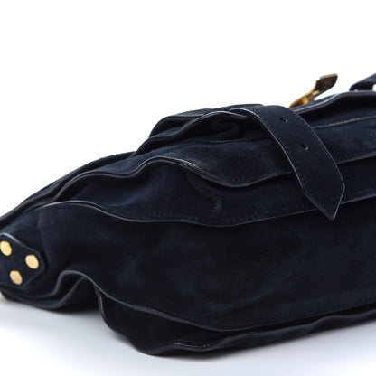 Proenza Schouler Suede Medium PS1 Satchel Navy 7 of 8