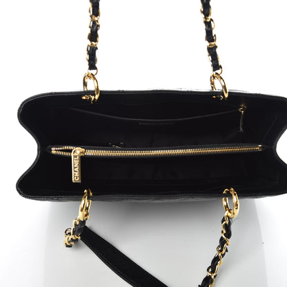Chanel Caviar Quilted Grand Shopping Tote GST Black 5 of 10
