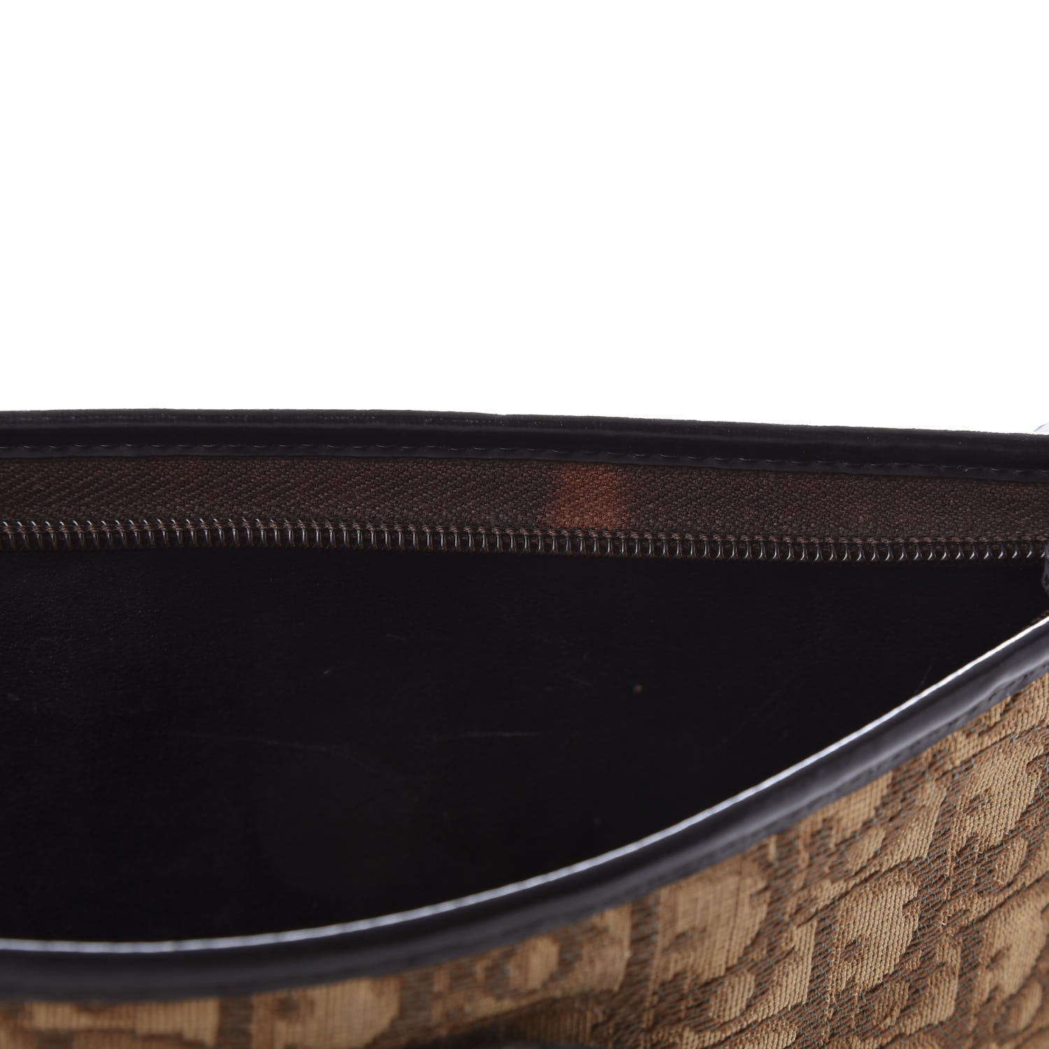 Christian Dior Monogram Shoulder Bag Brown 7 of 9