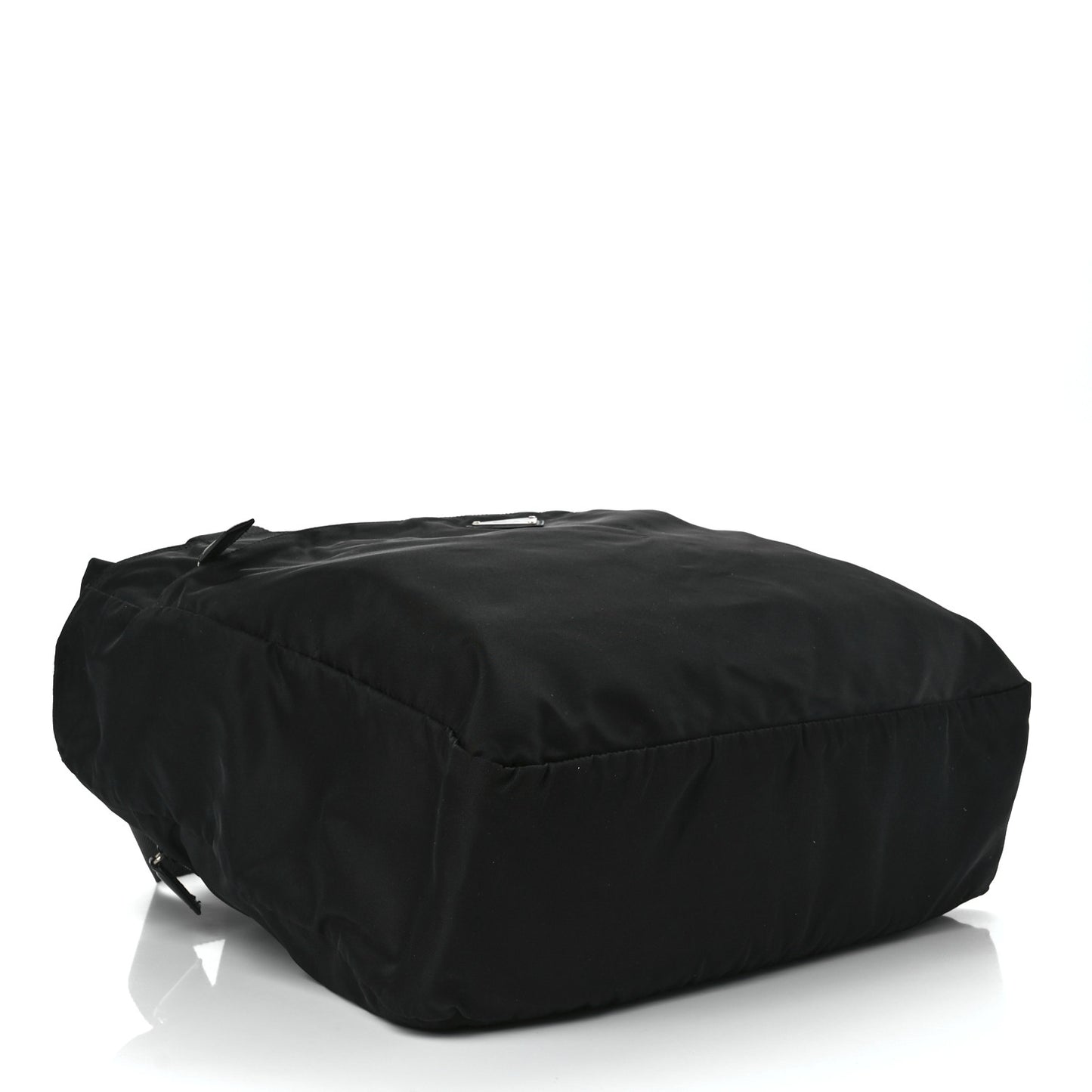 Nylon Vela Large Zip Tote Black