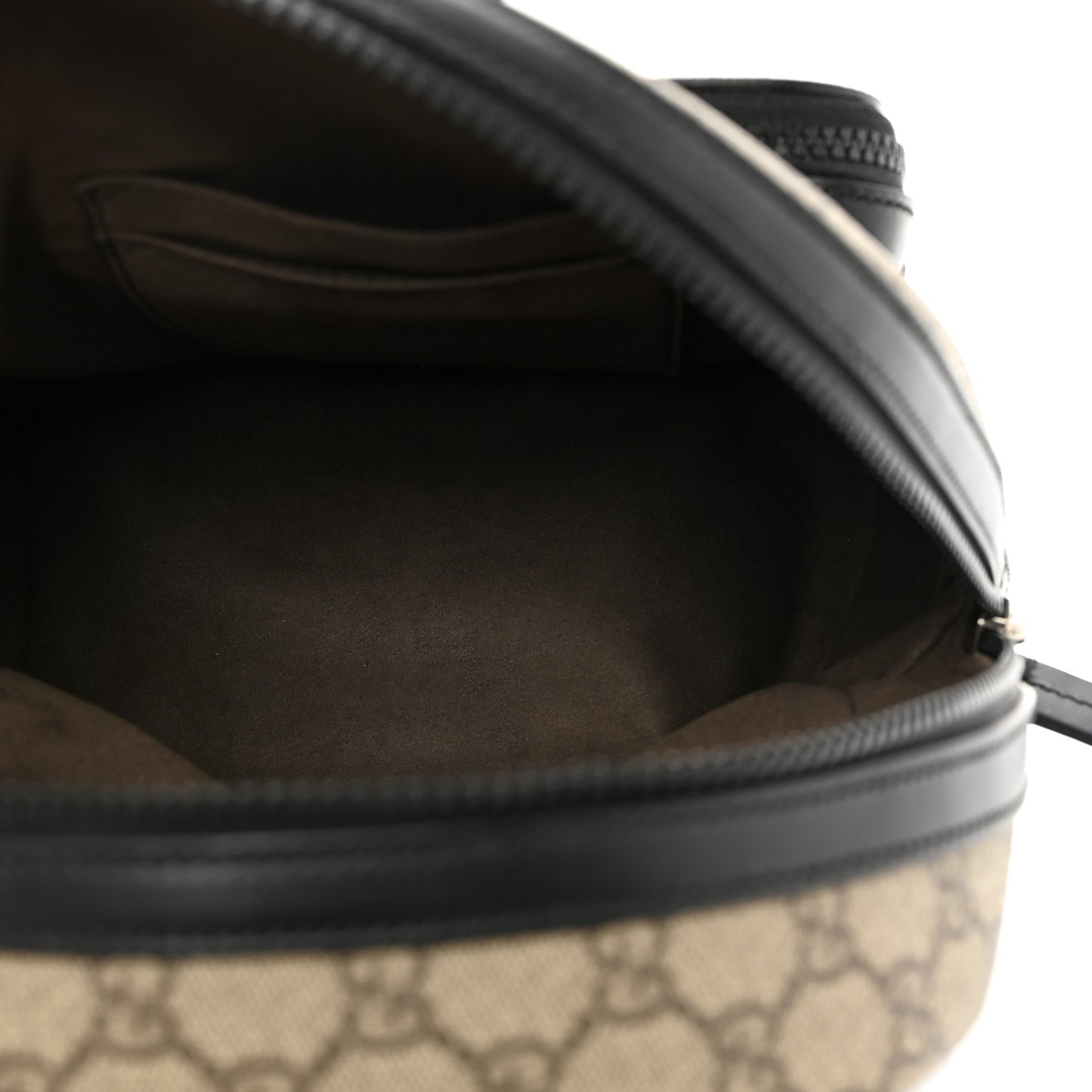 GG Supreme Monogram Small Eden Day Backpack Black