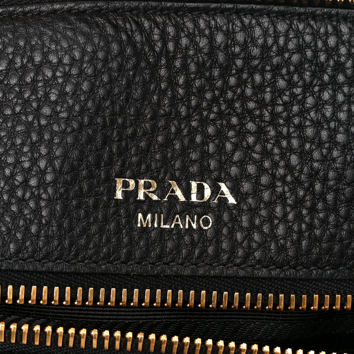 Vitello Daino Dome Satchel Black