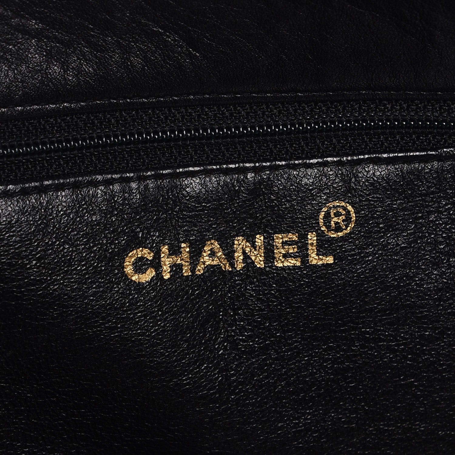 Chanel Lambskin CC Tote Black 6 of 7