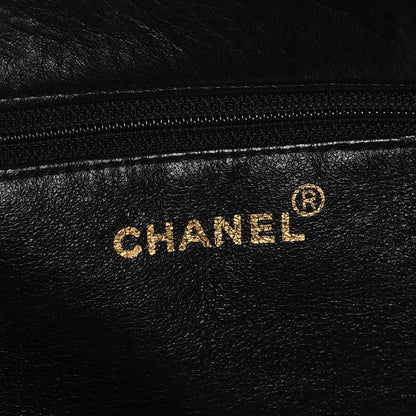 Chanel Lambskin CC Tote Black 6 of 7