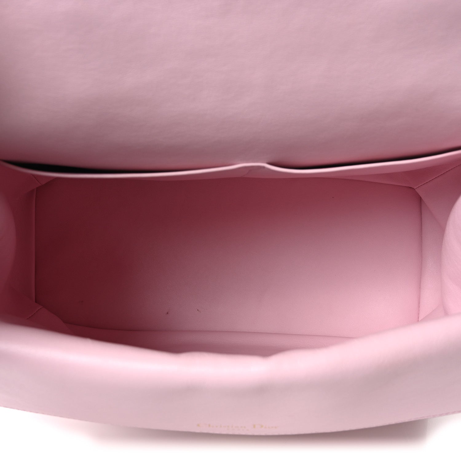 Christian Dior Bullcalf Medium Be Dior Flap Red Pink 5 of 9