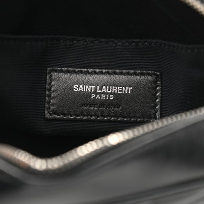 Saint Laurent Calfskin Matelasse Monogram Lou Belt Bag Black 6 of 9
