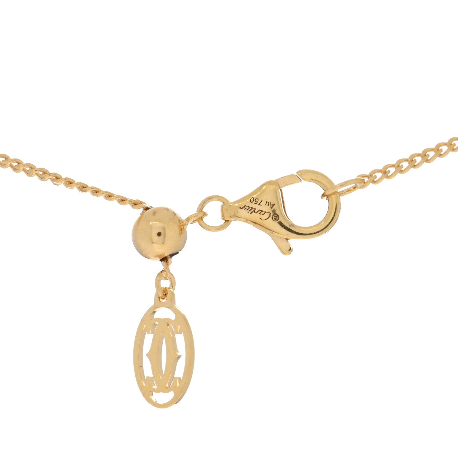 Cartier 18K Yellow Gold Chain Necklace 4 of 4