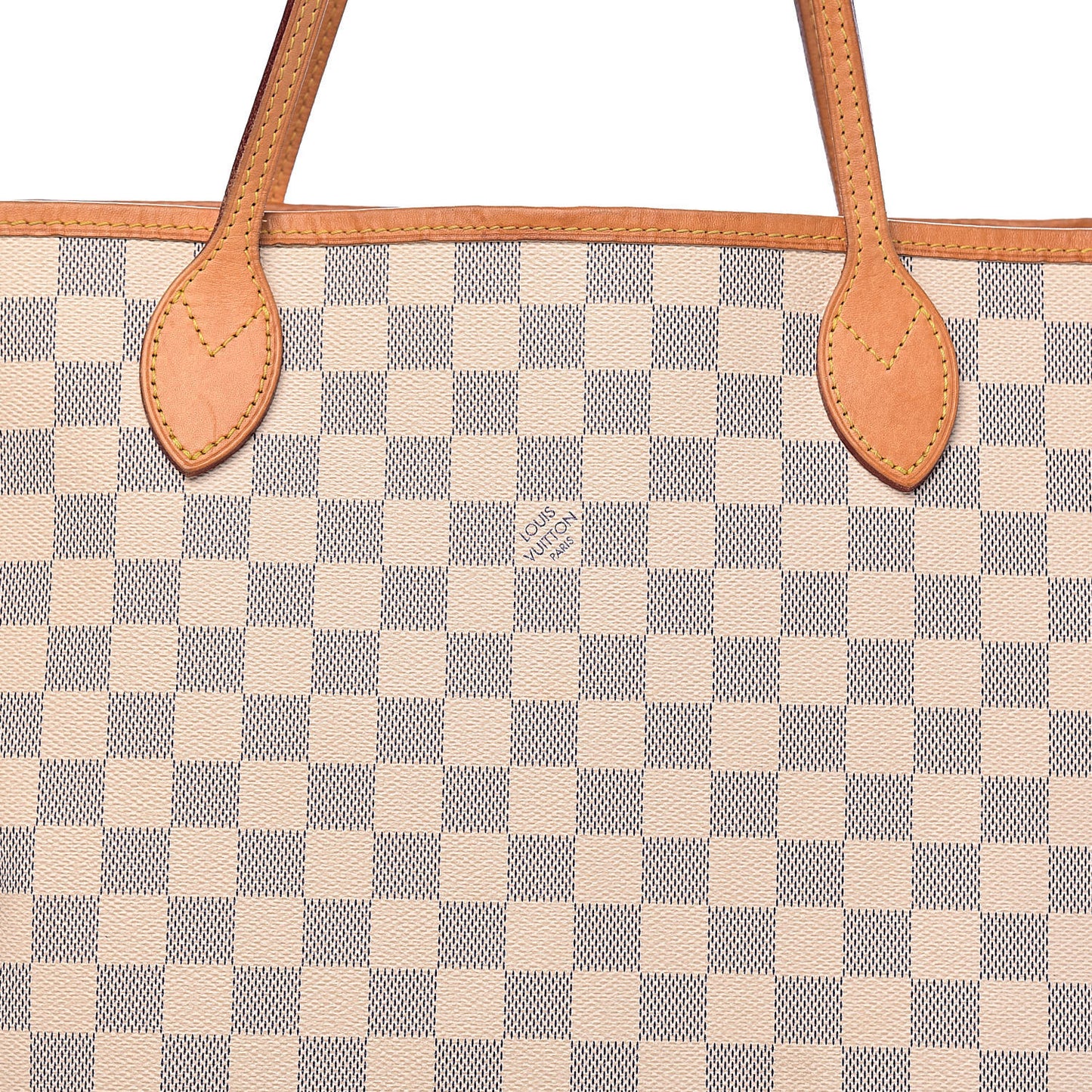 Damier Azur Neo Neverfull MM Rose Ballerine