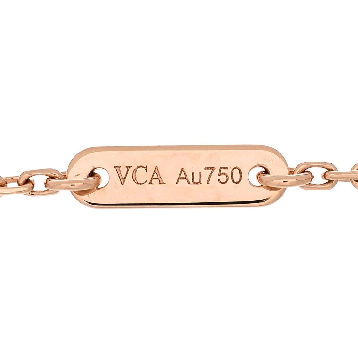 Van Cleef & Arpels 18K Rose Gold Sweet Alhambra Bracelet 3 of 4
