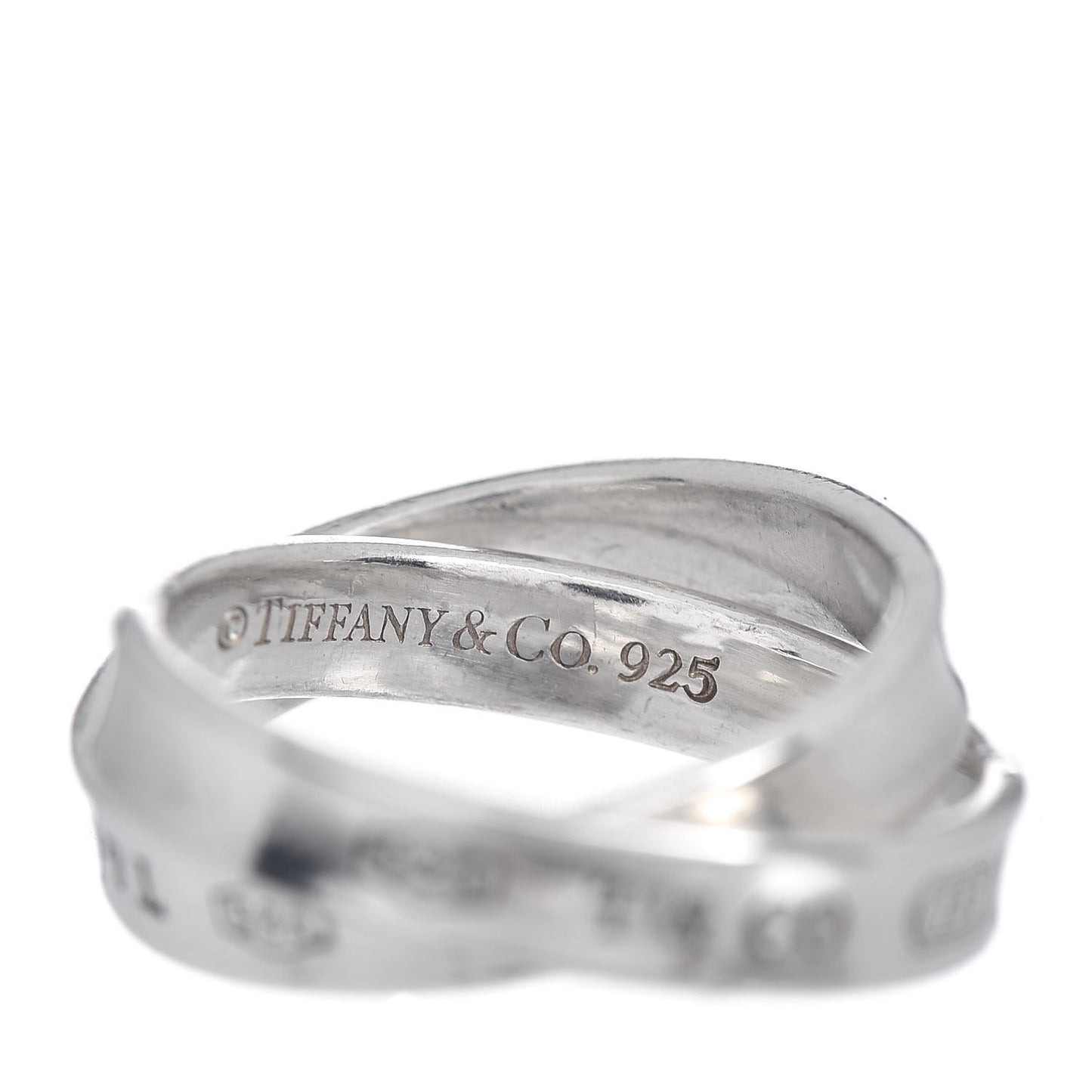 Sterling Silver 1837 Interlocking Ring 49 5
