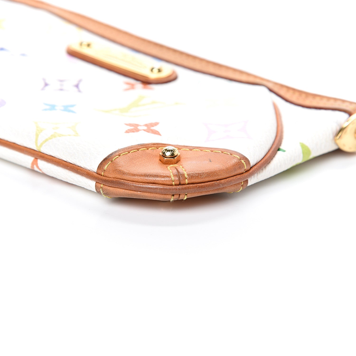 Louis Vuitton Monogram Multicolor Pochette Milla MM White 9 of 12