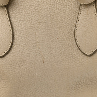 Celine Crisped Calfskin Tie Knot Tote Light Taupe 16 of 19