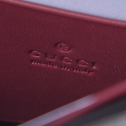 Gucci GG Supreme Monogram Blooms Chain Wallet Beige Multicolor Dry Rose 8 of 10