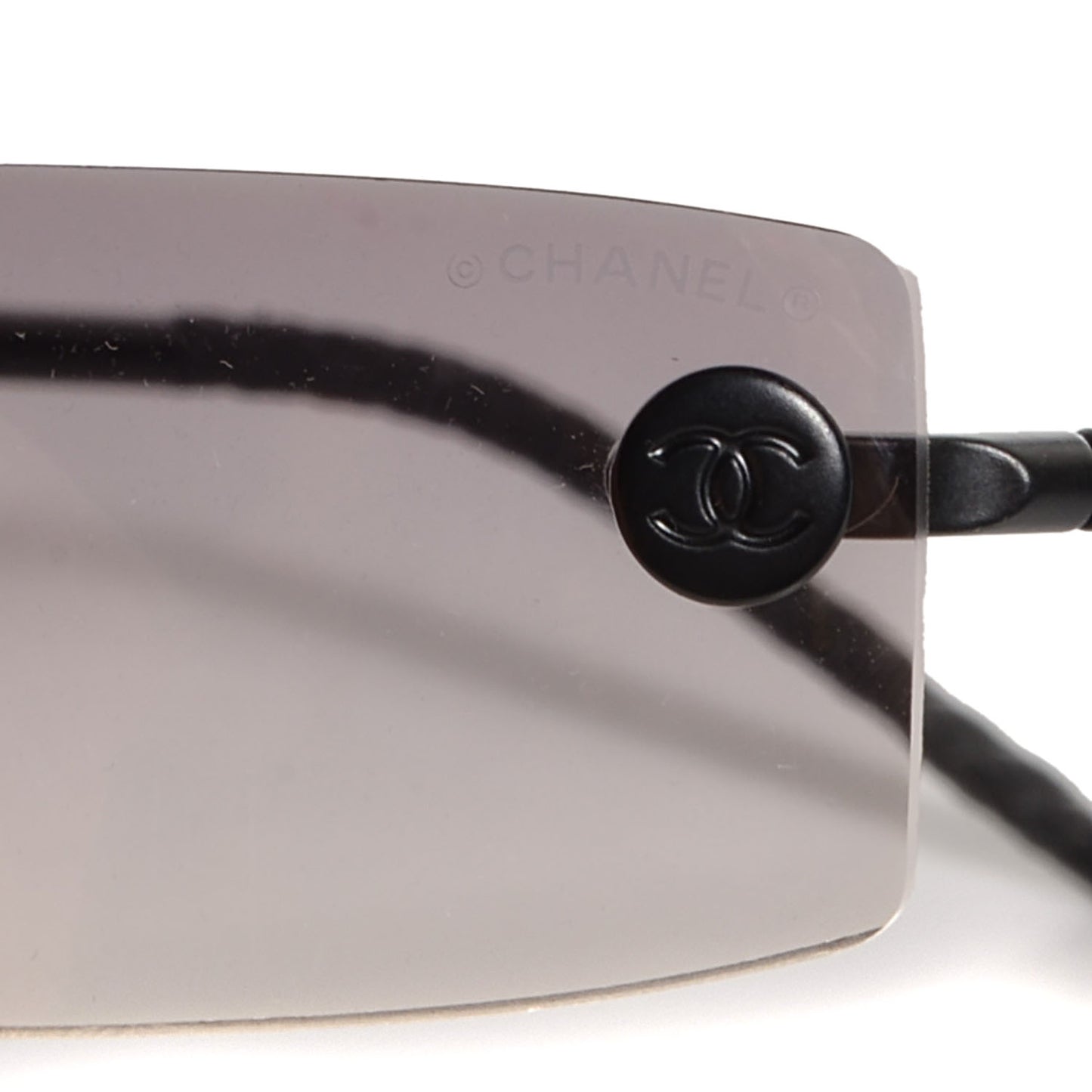 Frameless CC Sunglasses 4047 Black