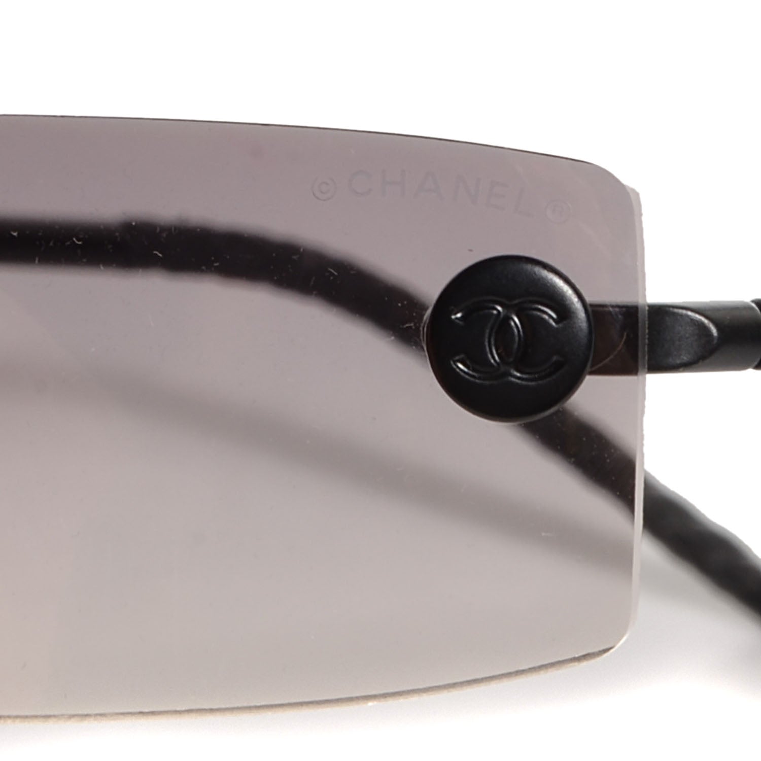 Chanel Frameless CC Sunglasses 4047 Black 2 of 5