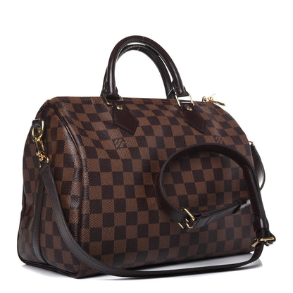 Louis Vuitton Damier Ebene Speedy Bandouliere 30 4 of 22