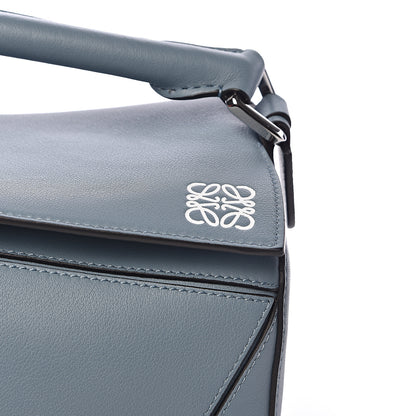 Loewe Calfskin Medium Puzzle Bag Stone Blue 10 of 10