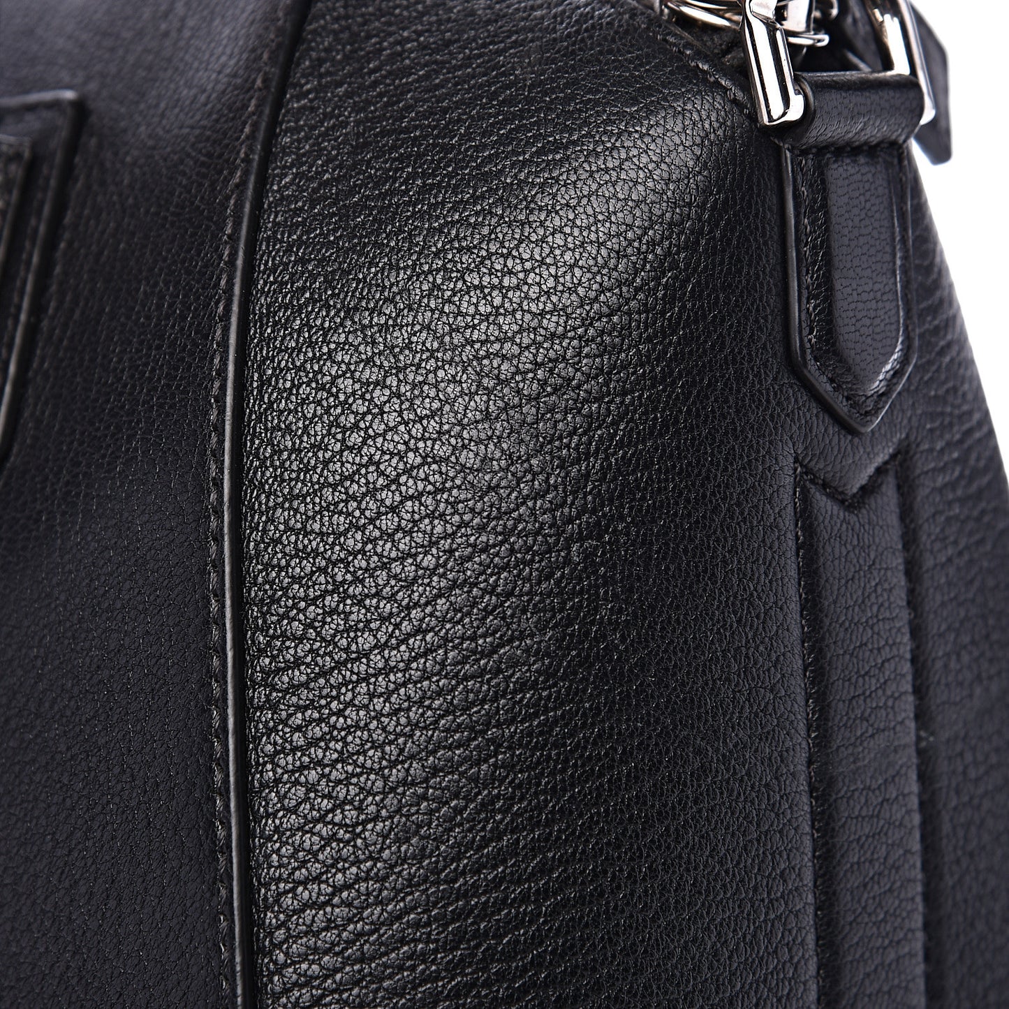 Sugar Goatskin Small Antigona Black
