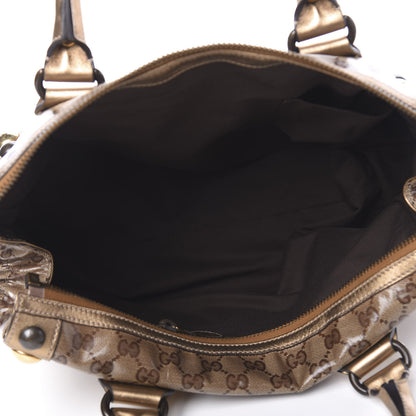Gucci Crystal Monogram Babouska Tote 5 of 12