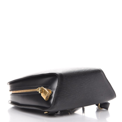 Louis Vuitton Epi Mabillon Backpack Black 4 of 7