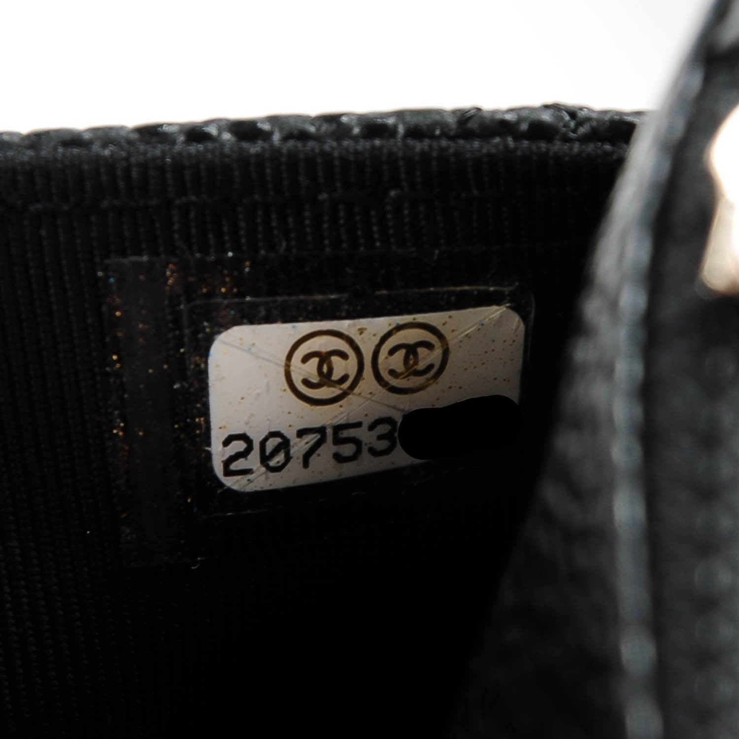 Chanel Caviar Quilted Wallet On Chain WOC Black 8 of 8