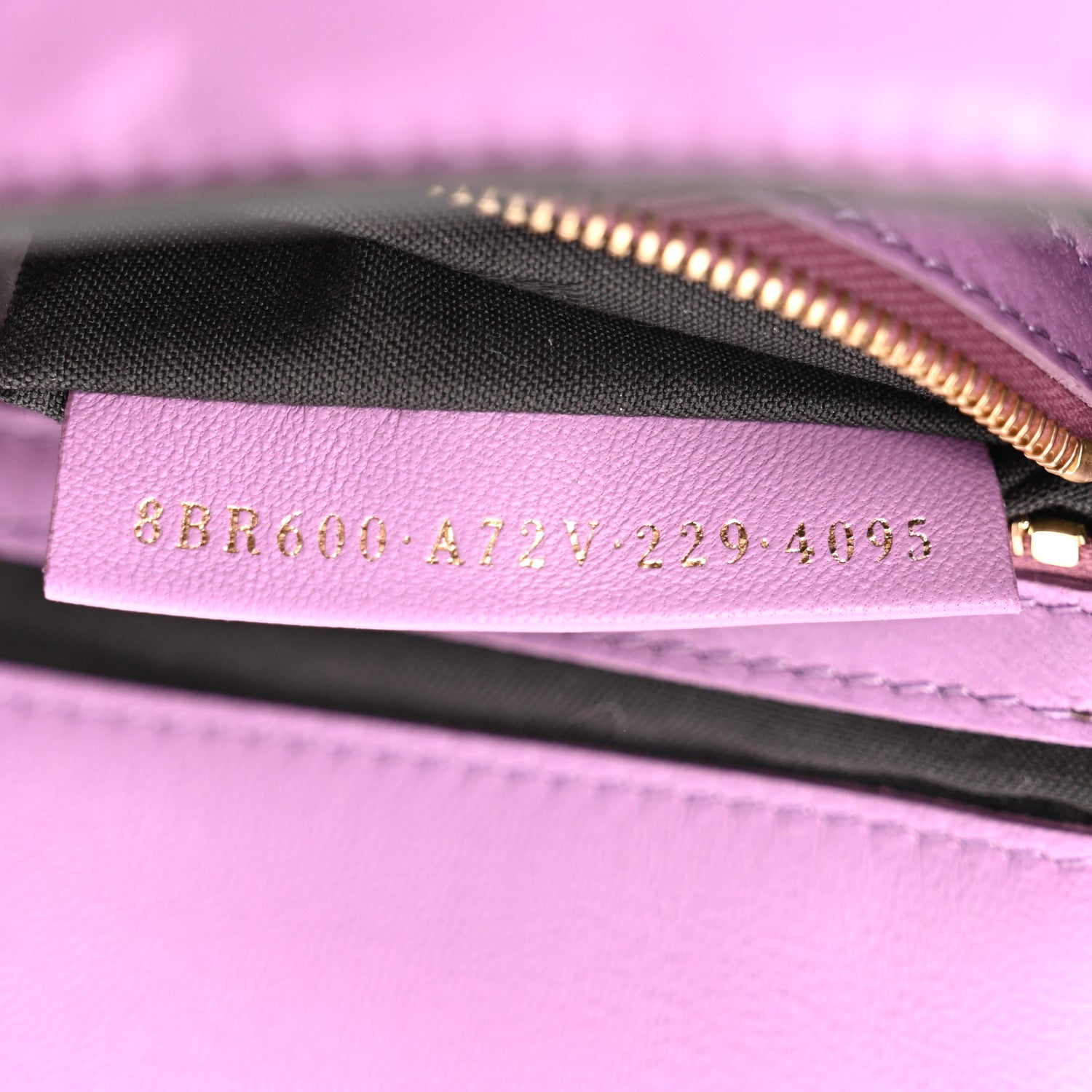Fendi Nappa FF 1974 Embossed Baguette Agapanto 7 of 11