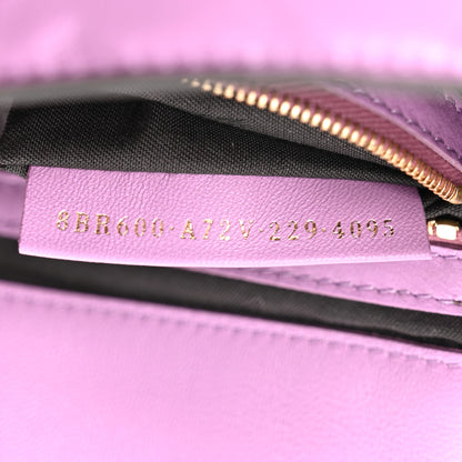 Fendi Nappa FF 1974 Embossed Baguette Agapanto 7 of 11