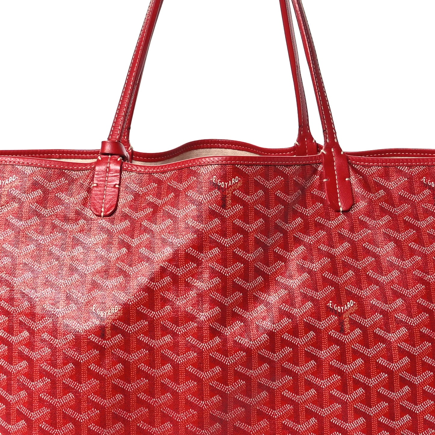 Goyardine Saint Louis GM Red