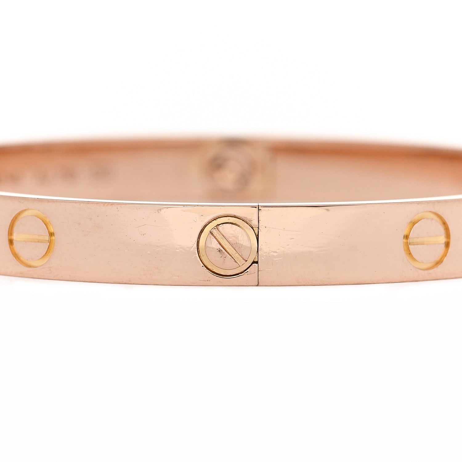 Cartier 18K Pink Gold LOVE Bracelet 18 4 of 6