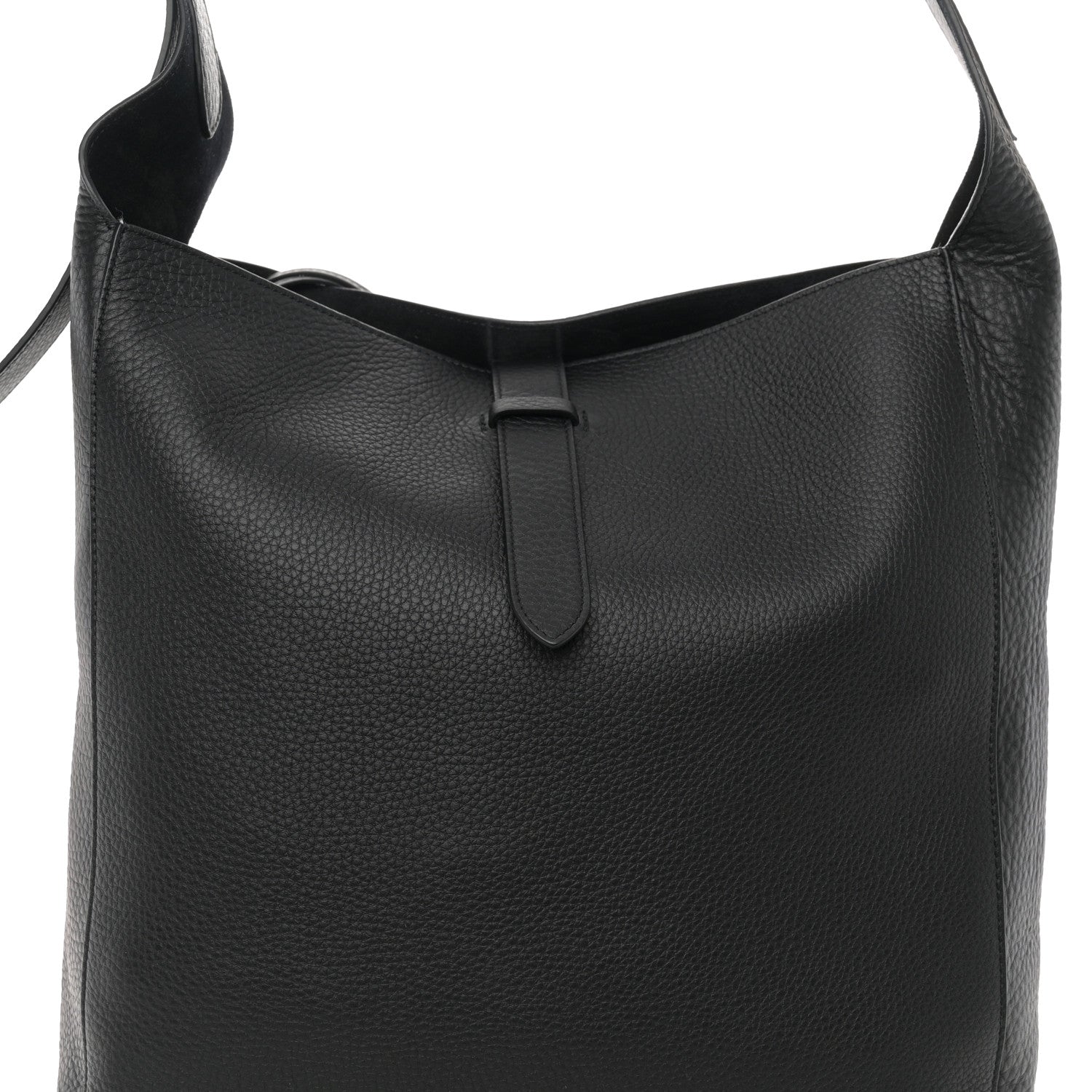 The Row Grained Calfskin Blake Hobo Black 8 of 10