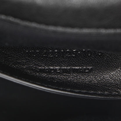 Saint Laurent Sheepskin Tri-Quilt Monogram Medium College Bag Black 7 of 11