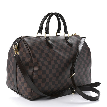 Louis Vuitton Damier Ebene Speedy Bandouliere 35 3 of 10