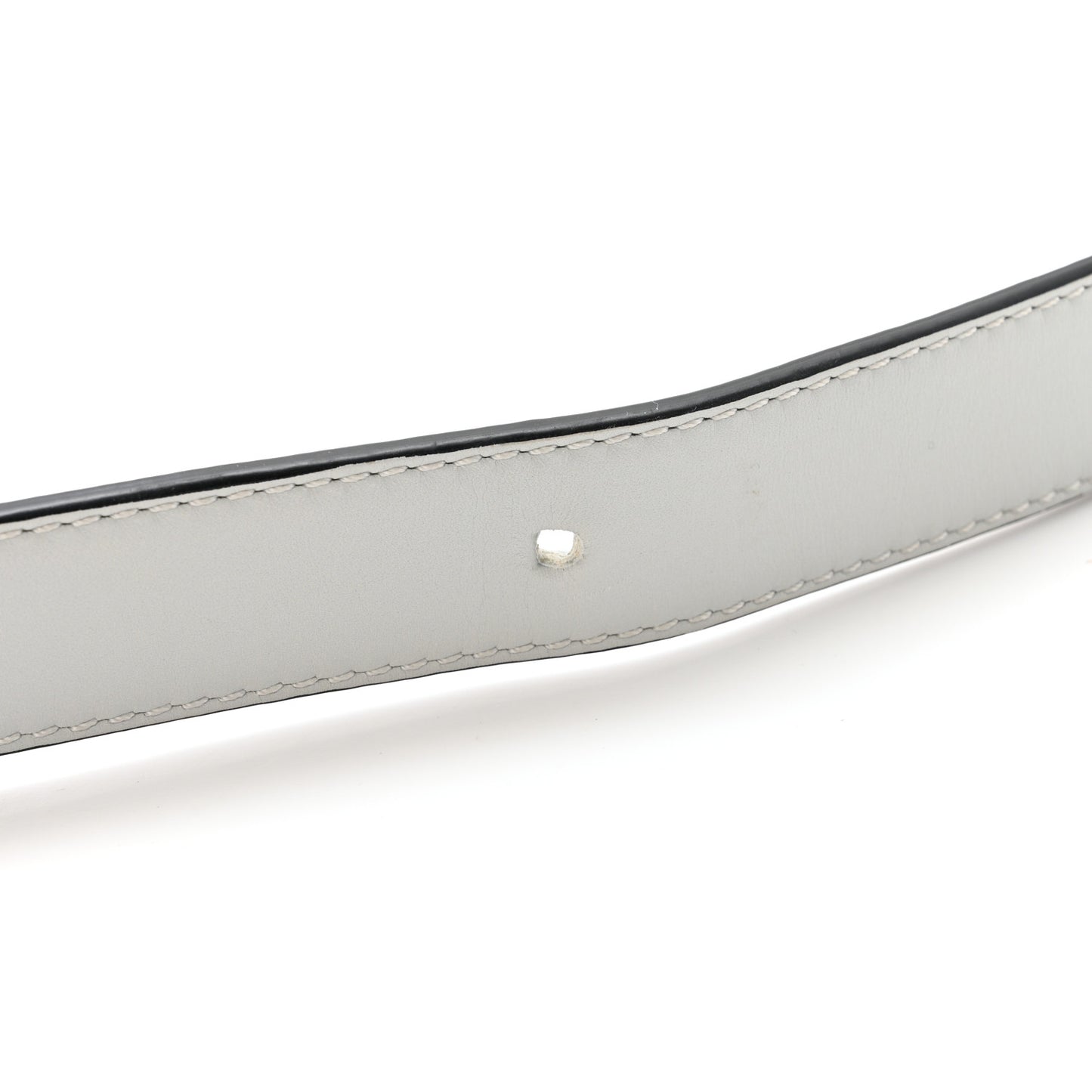 Calfskin Mini Gate Belt Bag Kaolin