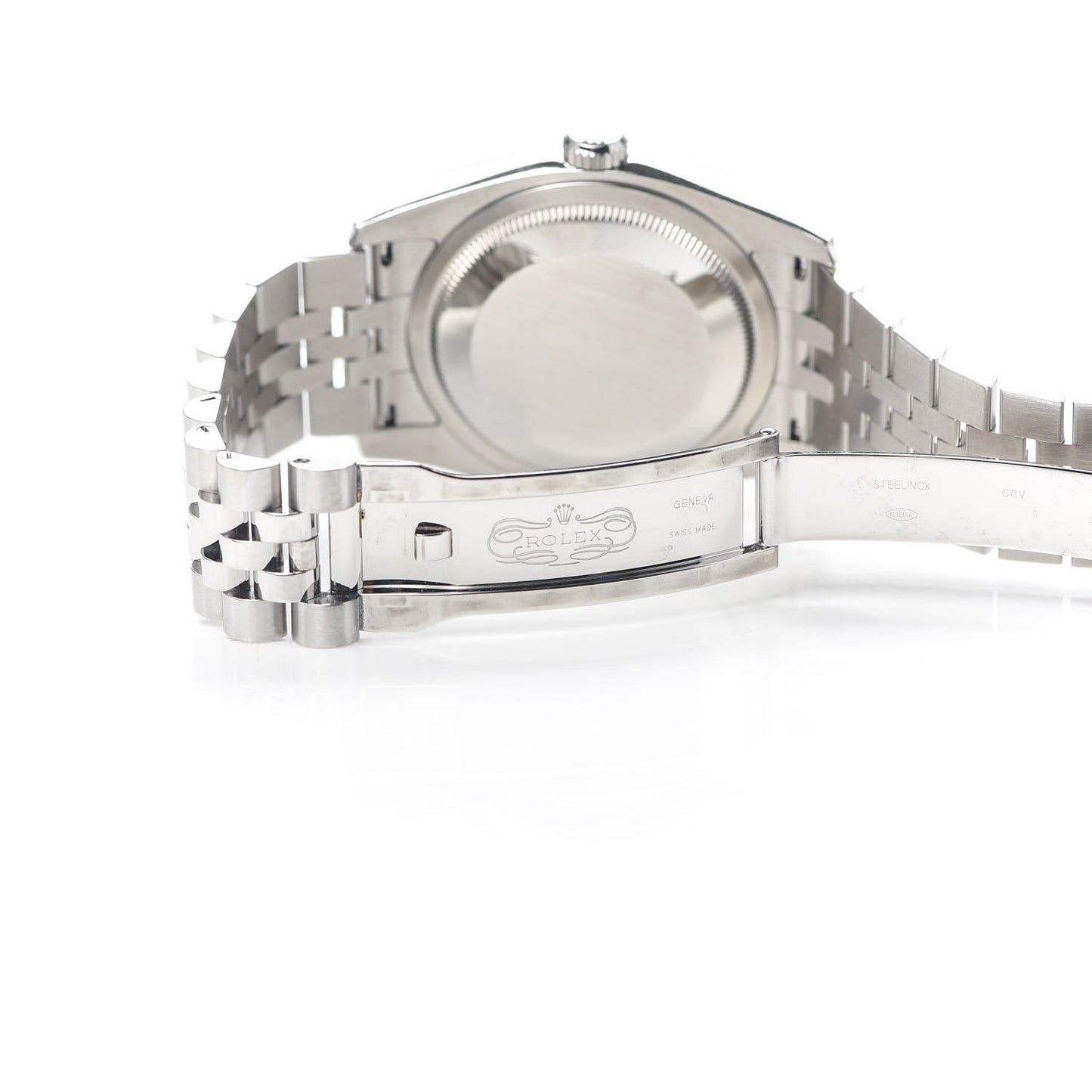 Stainless Steel 36mm Oyster Perpetual Datejust Watch White Roman 116200
