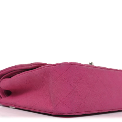 Chanel Iridescent Caviar Quilted Medium Double Flap Pink 9 of 10