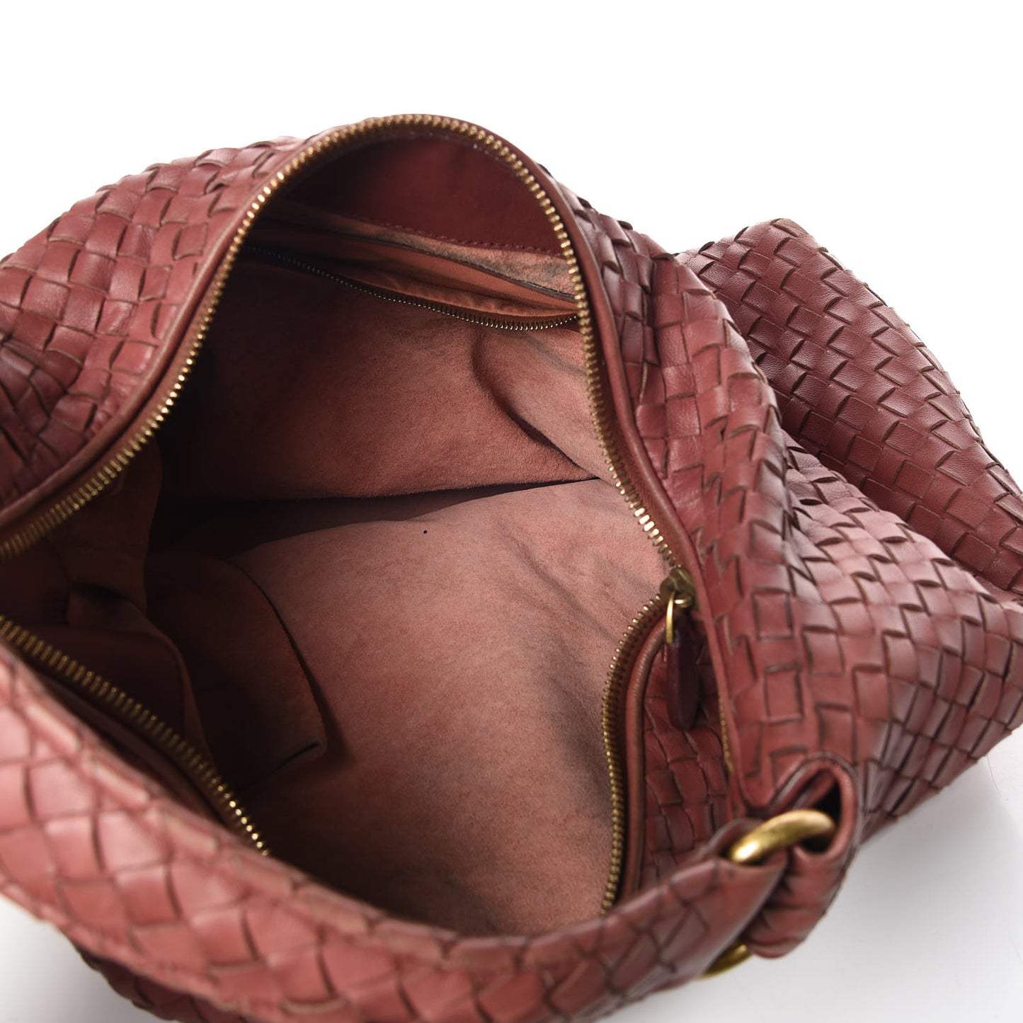 Nappa Intrecciato Sloane Hobo Barolo