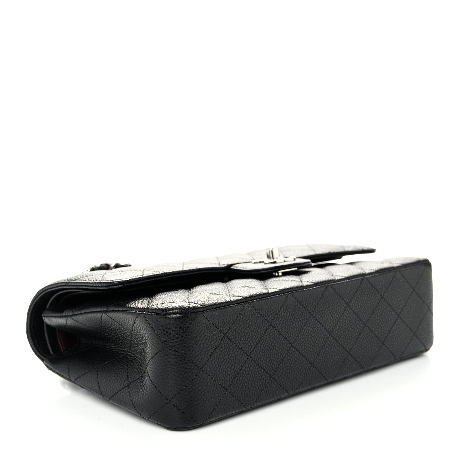 Chanel Caviar Quilted Medium Double Flap Black 4 of 10