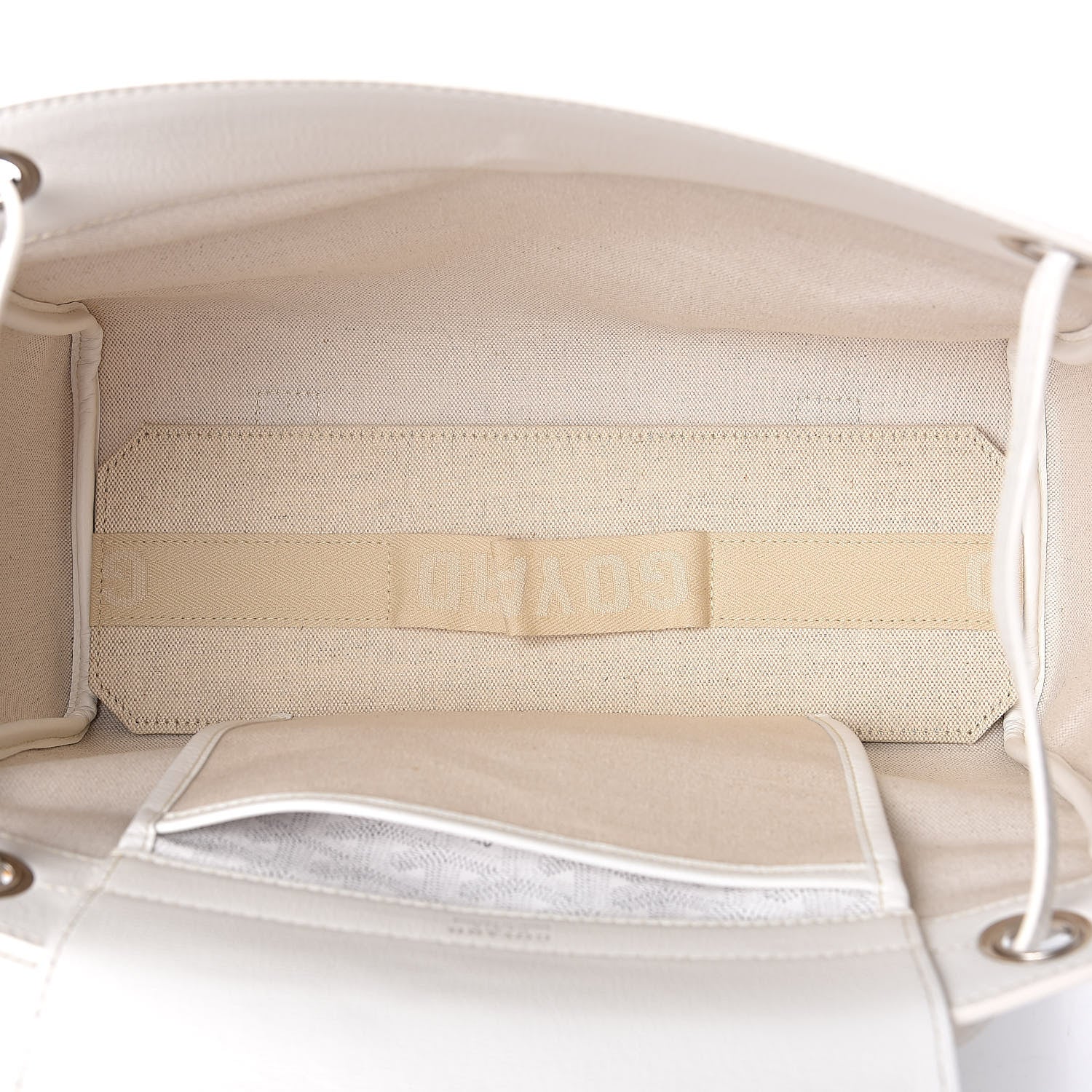 Goyard Goyardine Rouette PM White 5 of 9