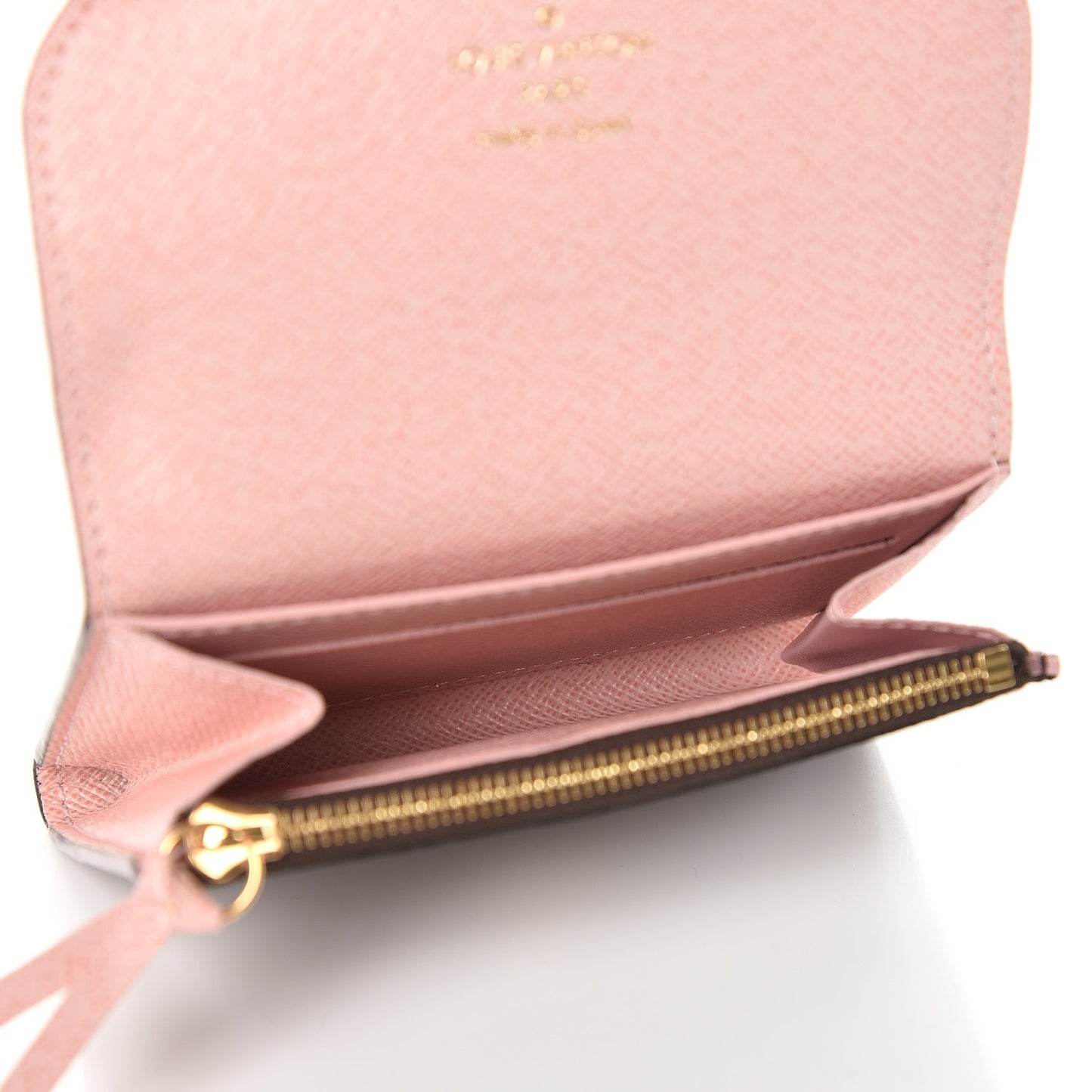 Monogram Rosalie Coin Purse Rose Ballerine