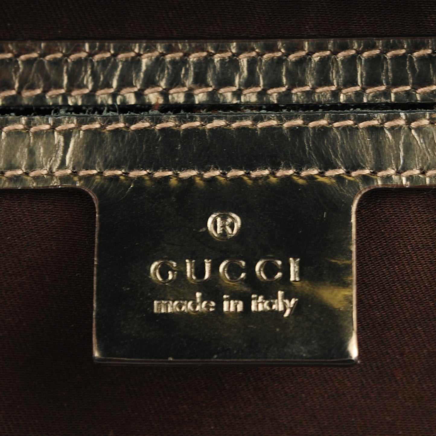 GG Plus Monogram Medium Joy Boston Pewter