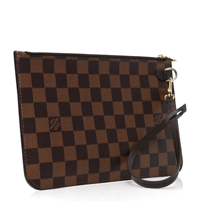 Louis Vuitton Damier Ebene Neverfull MM GM Pochette 2 of 6